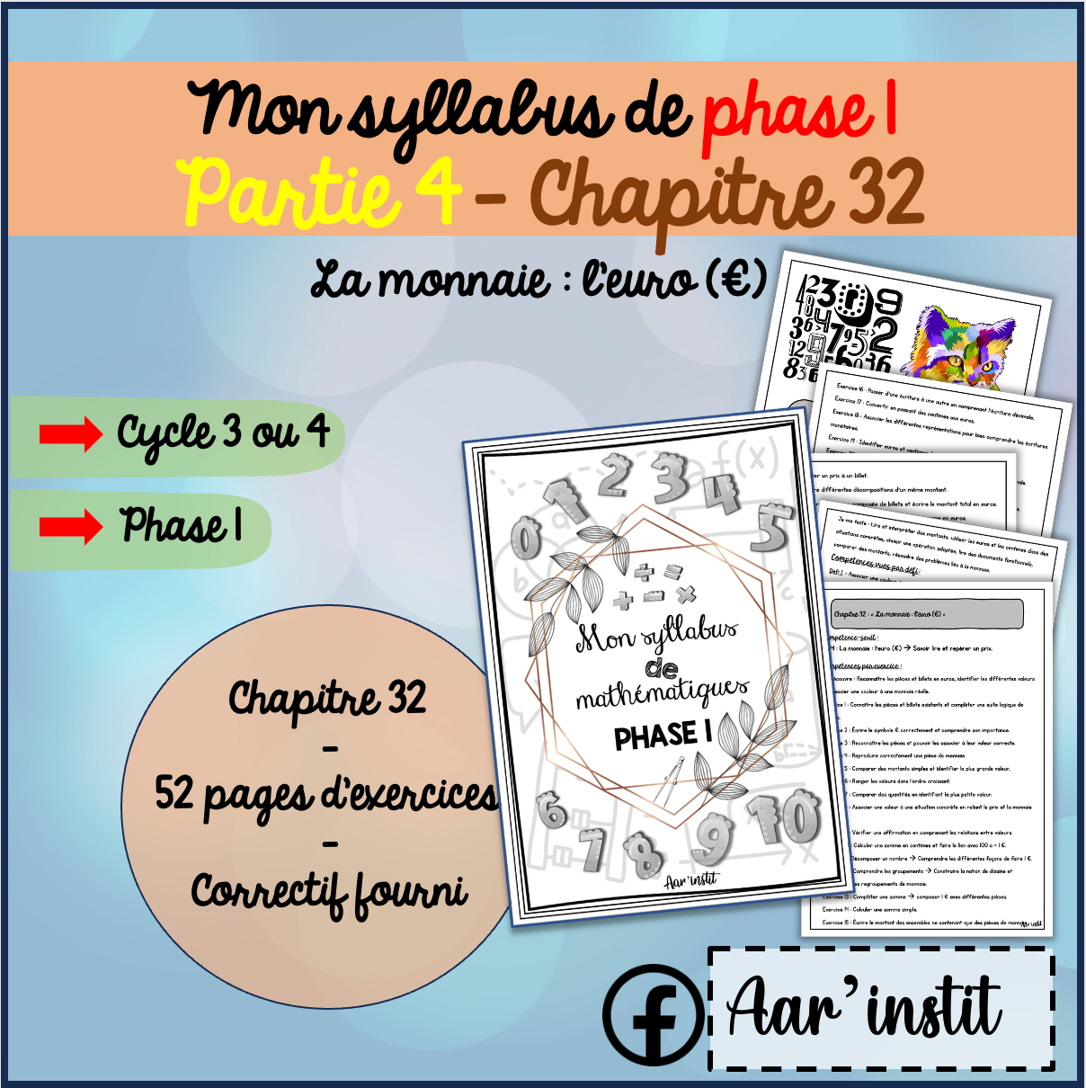 Syllabus phase 1 - Chapitre 32 - La monnaie