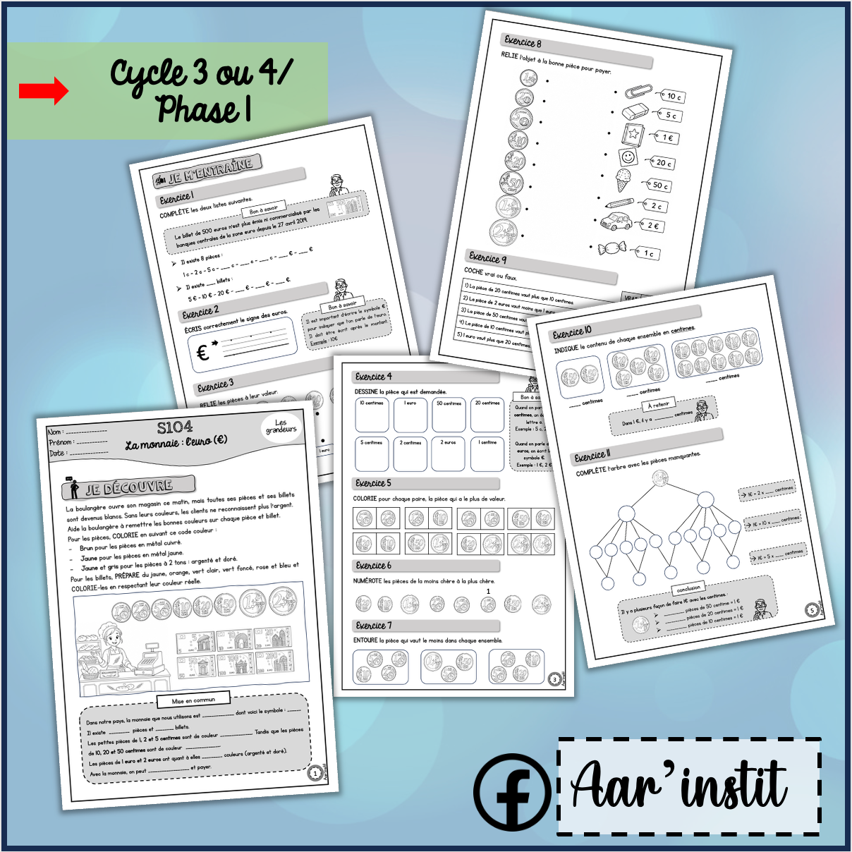 Syllabus phase 1 - Chapitre 32 - La monnaie