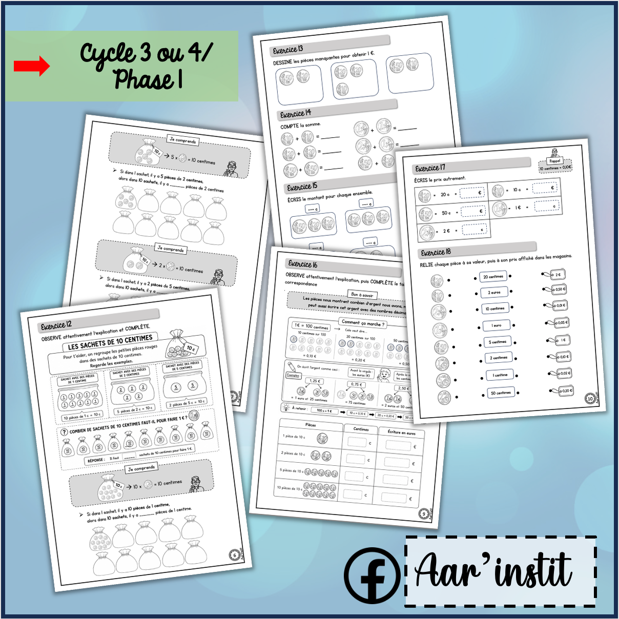 Syllabus phase 1 - Chapitre 32 - La monnaie