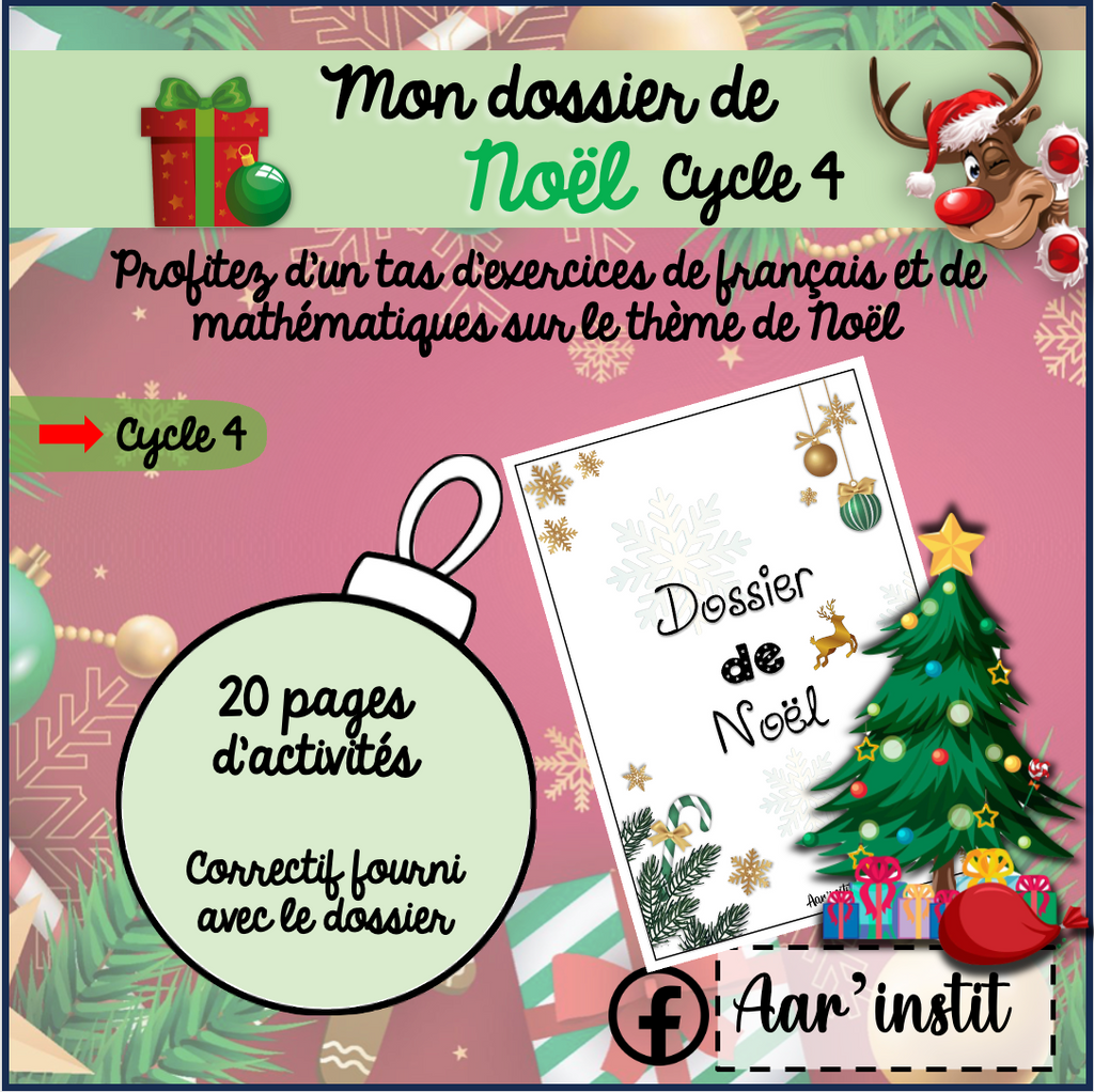 Mon dossier de Noël cycle 4