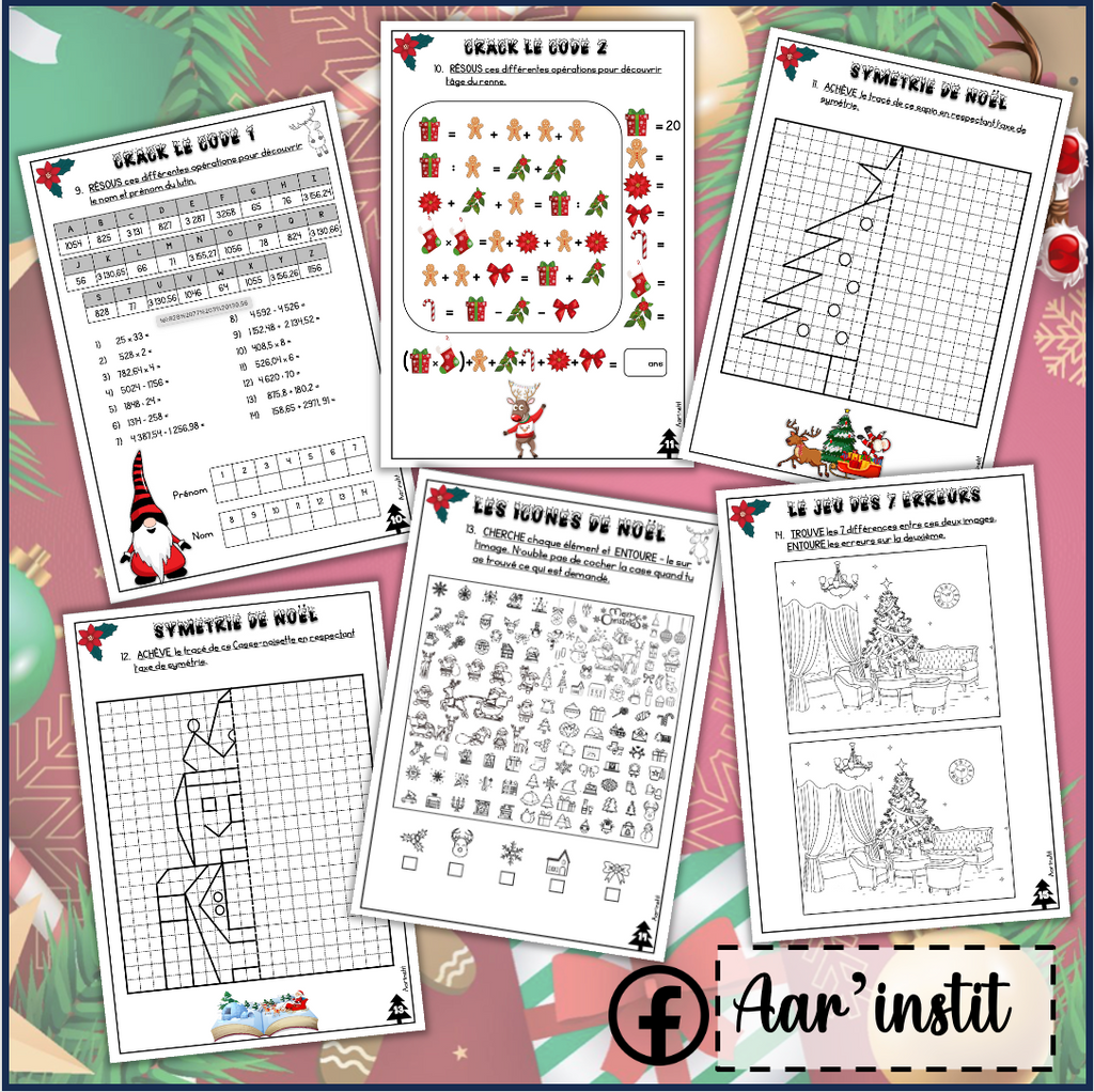 Mon dossier de Noël cycle 4