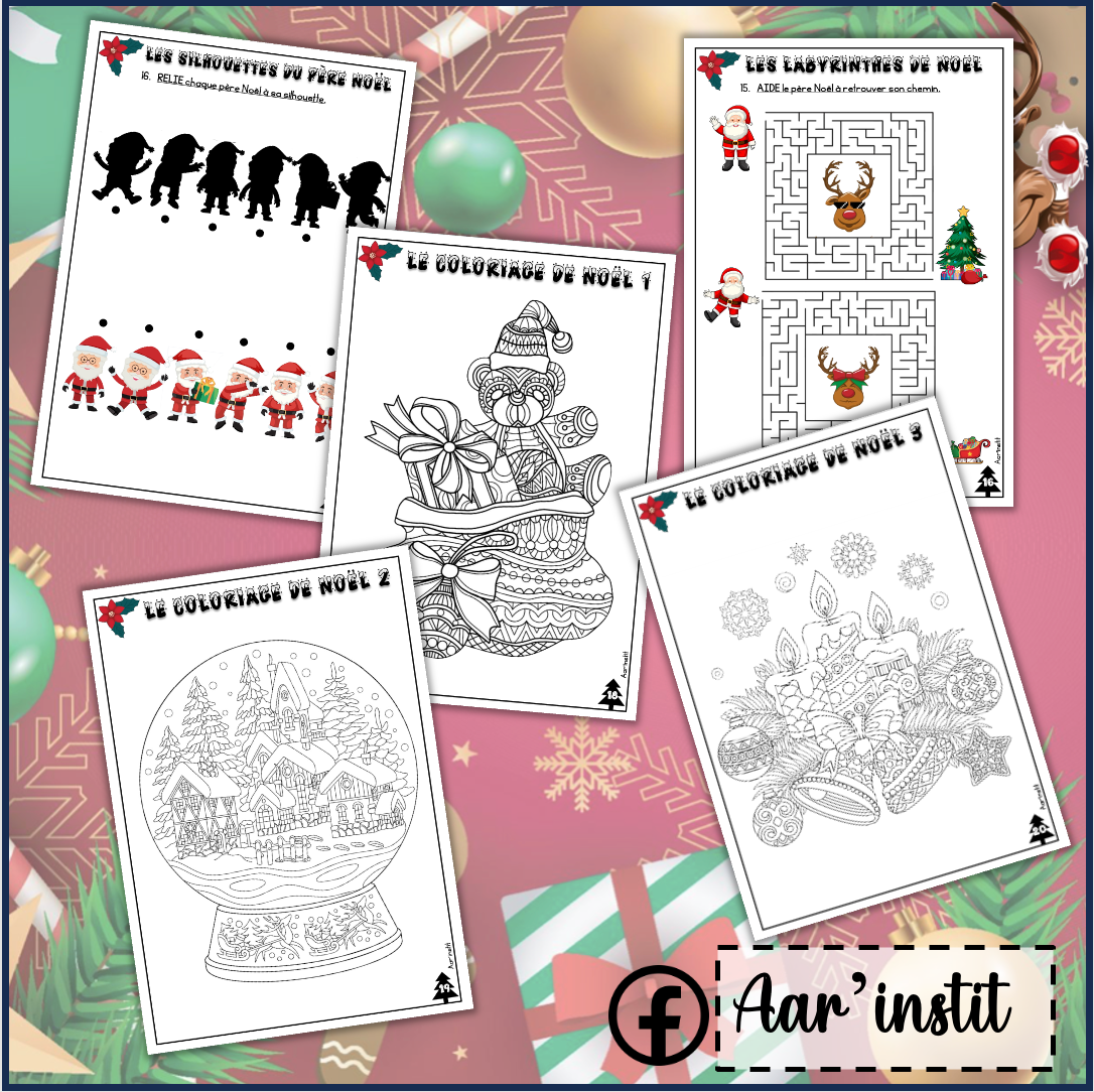 Mon dossier de Noël cycle 4