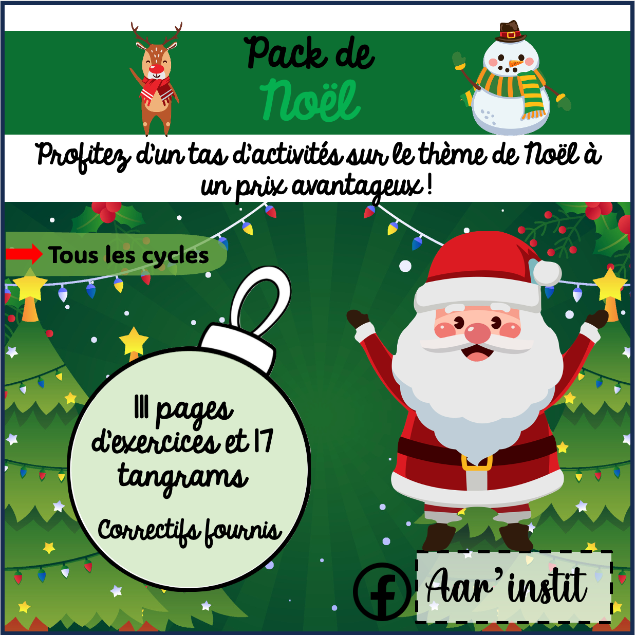 Pack de Noël (tous cycles confondus)