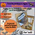 Porte-clés d'Halloween : "Écrire des nombres en chiffres".