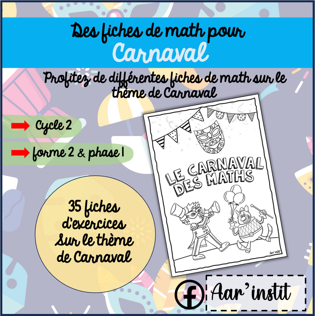 Des fiches de math (cycle 2)