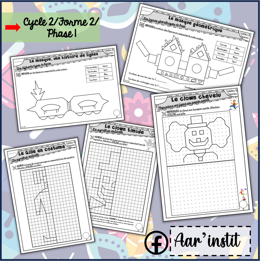 Des fiches de math (cycle 2)