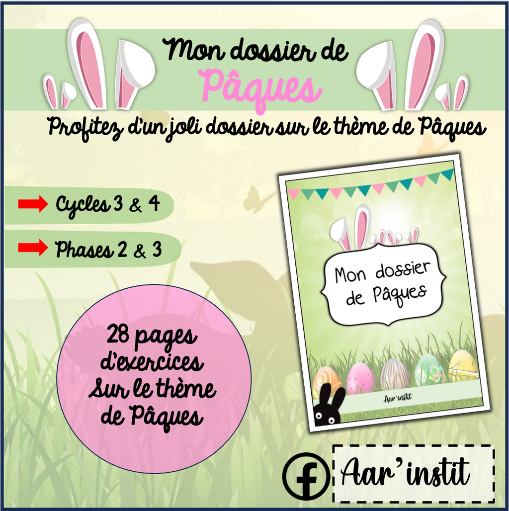 Mon dossier de Pâques (cycles 3 & 4)