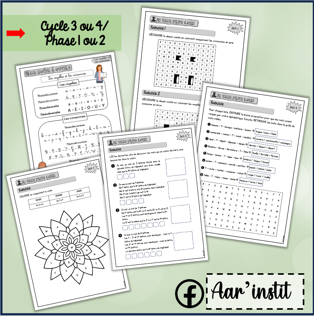 L'ordre alphabétique