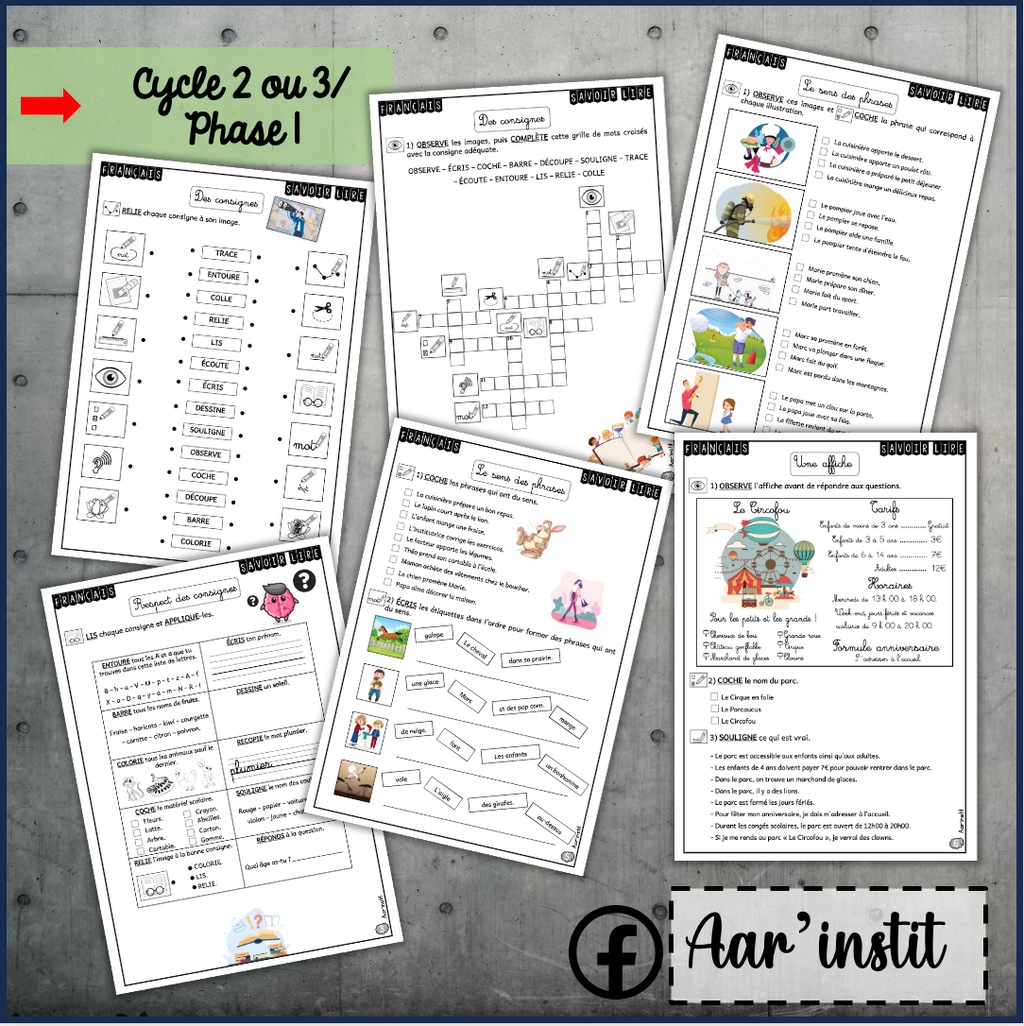 Dossier de lecture (cycles 2 & 3)