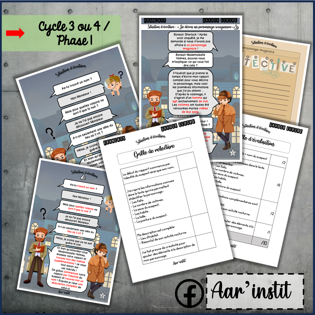 Savoir écrire : décrire un personnage imaginaire