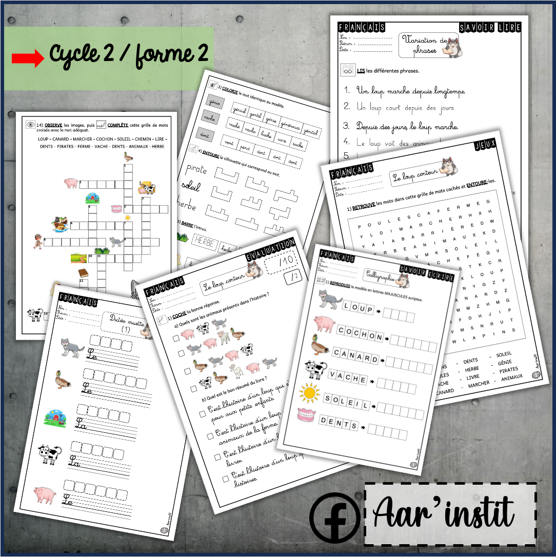 Dossier - Le loup conteur (cycle 2)