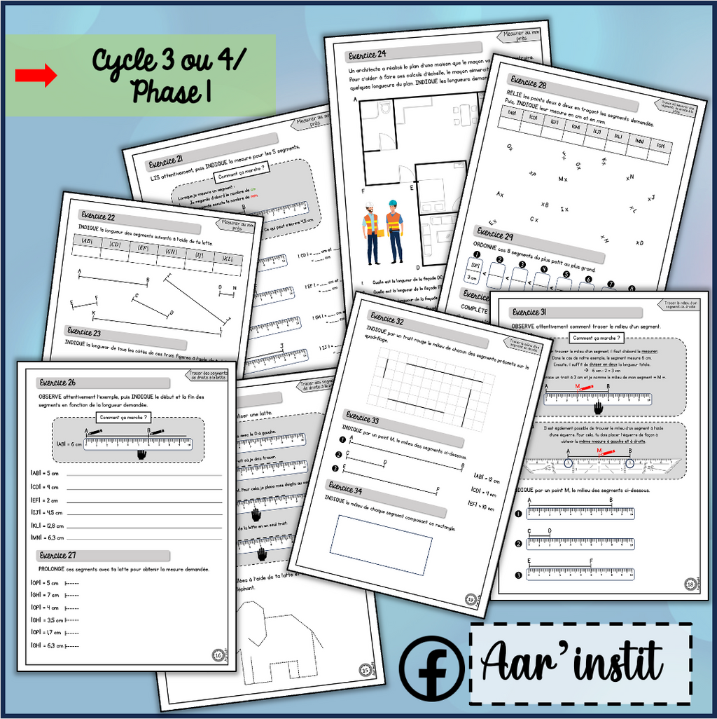 Syllabus phase 1 - Chapitres 15, 16 & 17 - Les longueurs
