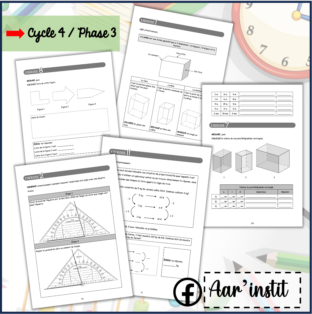 Syllabus de mathématiques phase 3