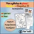 Syllabus phase 1 - Chapitre 33 - Les températures