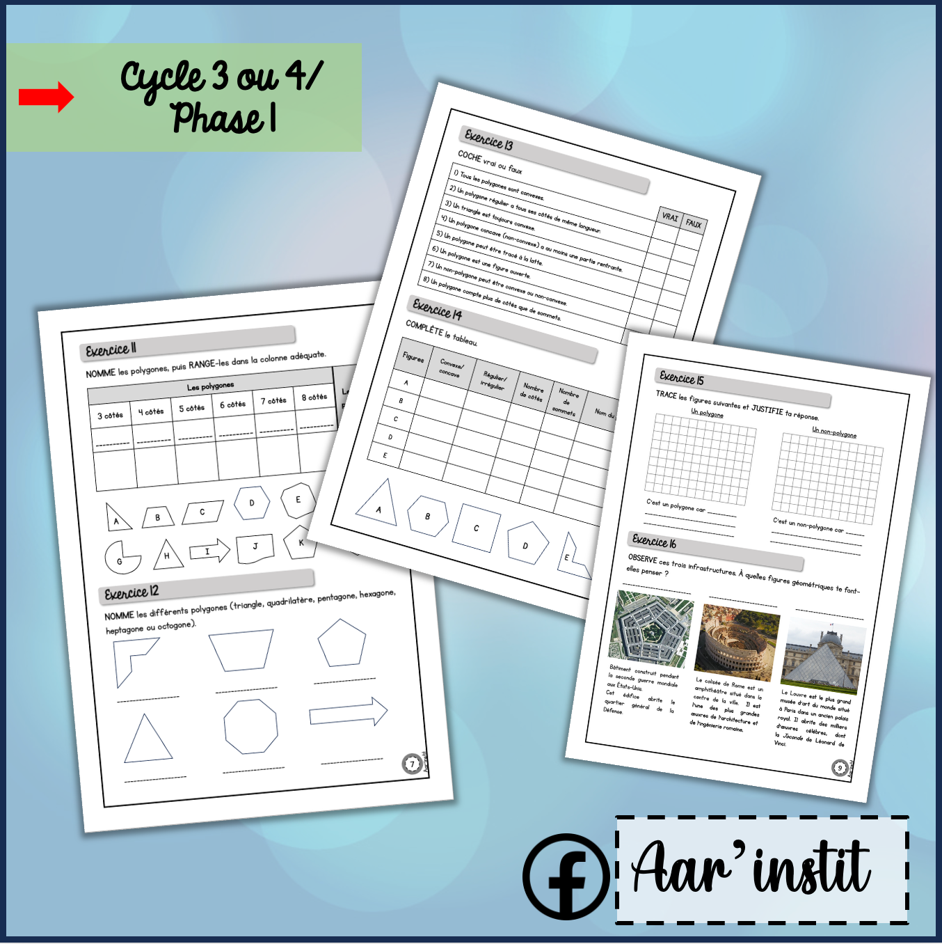 Syllabus phase 1 - Chapitre 22 bis - Les polygones et non-polygones