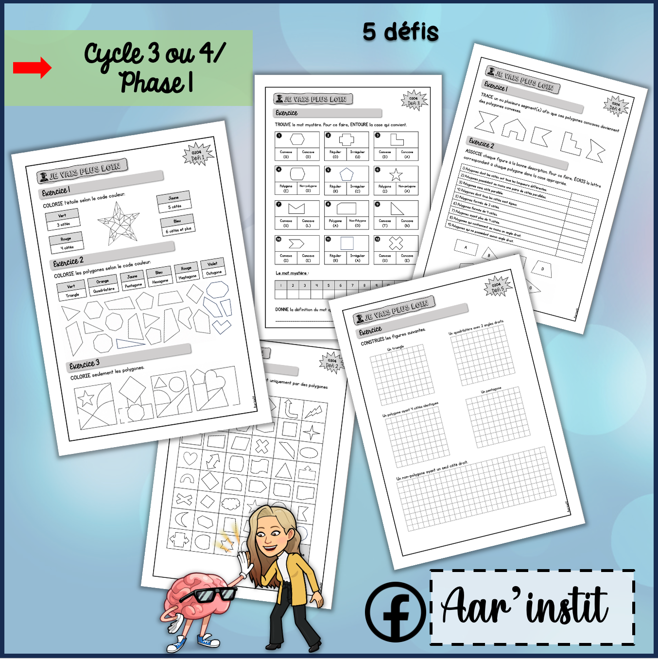 Syllabus phase 1 - Chapitre 22 bis - Les polygones et non-polygones