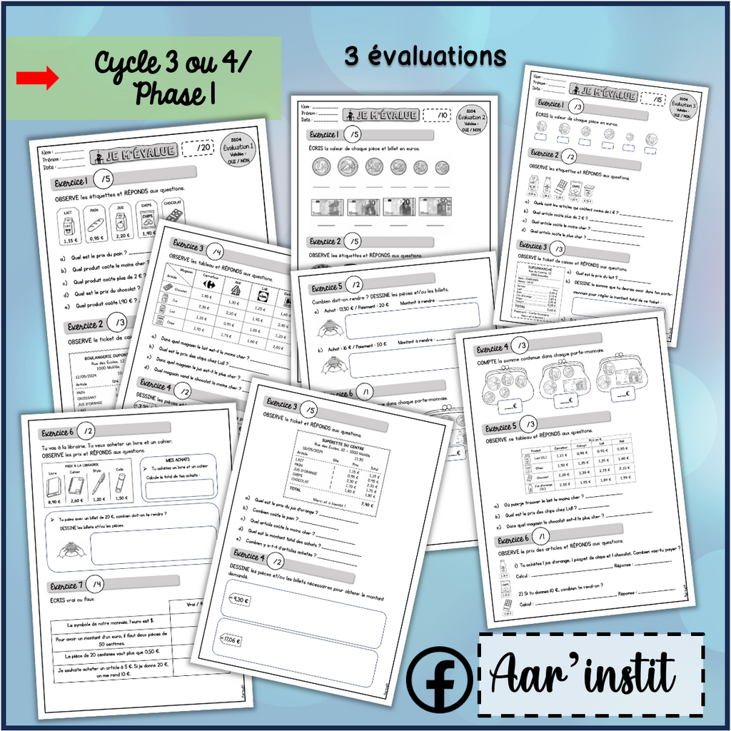 Syllabus phase 1 - Chapitre 32 - La monnaie